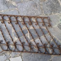 Ringhiera ferro battuto per scala