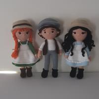 Anna dai capelli rossi, Diana...pupazzi amigurumi