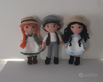 Anna dai capelli rossi, Diana...pupazzi amigurumi
