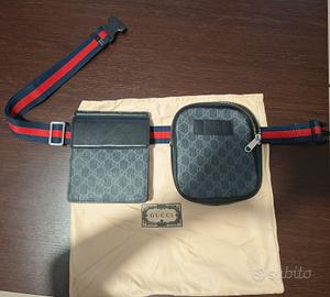 borsello a due tasche 