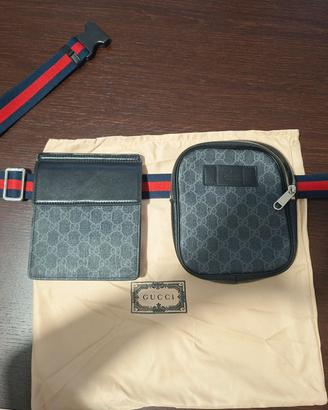 borsello a due tasche 