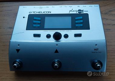 Pedale voce e chitarra Tc Helicon Play Electric