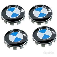 4 coprimozzo compatibili BMW diametro esterno 68mm