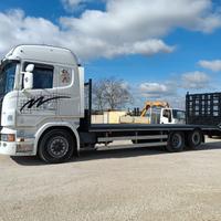 Camion Scania R500 Carrellone Rampe