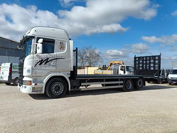 Camion Scania R500 Carrellone Rampe