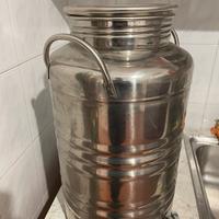 Contenitore inox per olio/vino