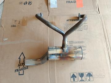 scarico acciaio fiat 500/126