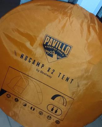Tenda campeggio NUOVA 2 posti BESTWAY PAVILLO