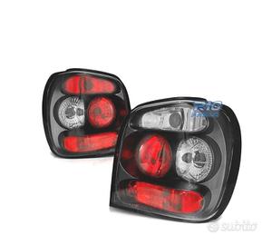 FANALI VOLKSWAGEN VW POLO 6N2 HATCHBACK 99-01 NERI