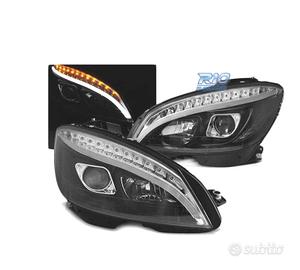 FARI MERCEDES W204 07-10 LUCE A LED TUBE DINAMICO 