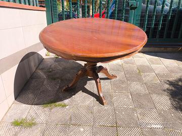 Tavolo rotondo antico da 4/6 persone