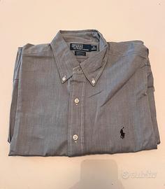 Camicia polo Ralph Lauren Yarmouth-grigia
