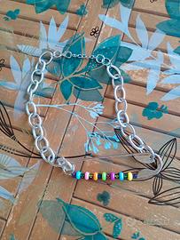 Collana con spilla da balia!