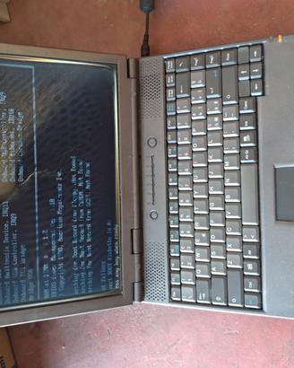 Notebook laptop portatile vintage