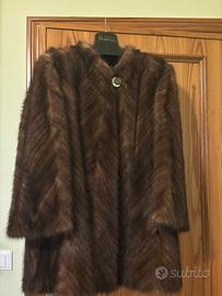 Elegante Pelliccia di Visone Marrone