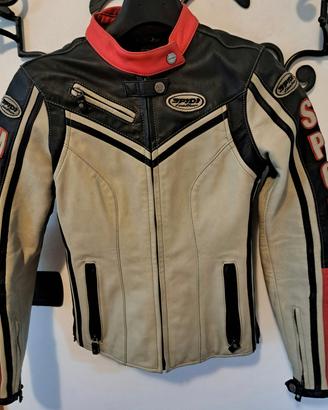 SPIDI - Giubbotto moto in Pelle donna tg.40