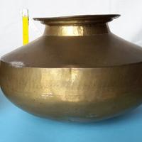 Portafiori antichi in ottone