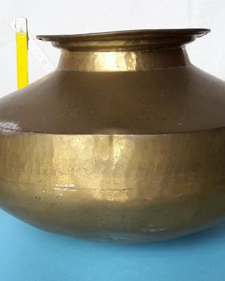 Portafiori antichi in ottone