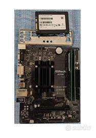 SCHEDA MADRE-J4105 4 CORE, RAM-8GB, HD-500GB