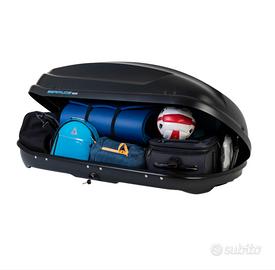 Box da tetto auto Bermude 100 304L + 2 barre