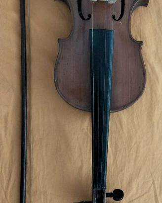 Violino d'epoca da studio da restaurare + archetto
