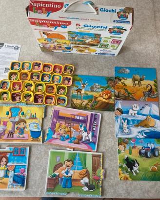 5 giochi educativi  x 2 anni sapientino