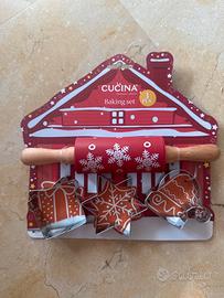 Set natalizio per biscotti La Cucina