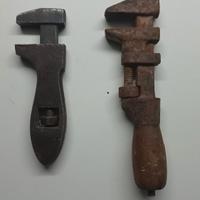 2 antiche chiavi inglesi