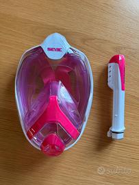 Maschera integrale da snorkeling SEAC Magica