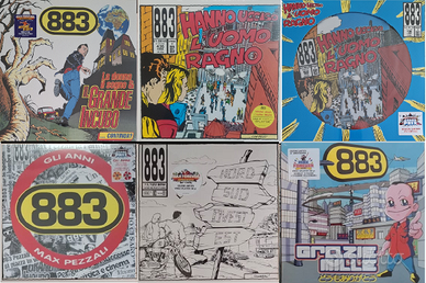 883 : 6 album in vinile Nuovi