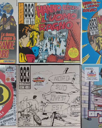 883 : 6 album in vinile Nuovi