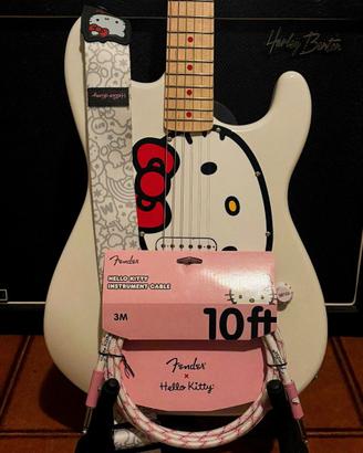 Fender x Hello Kitty Black Stratocaster