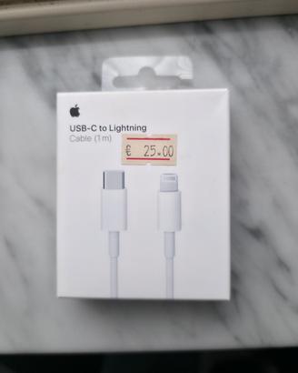 Cavo Apple USB-C to Lightning 1 metro– Nuovo