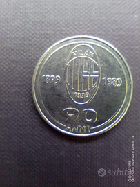 Milan 1989 token commemorativo