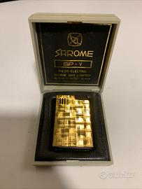 Accendino dorato diplomat vintage