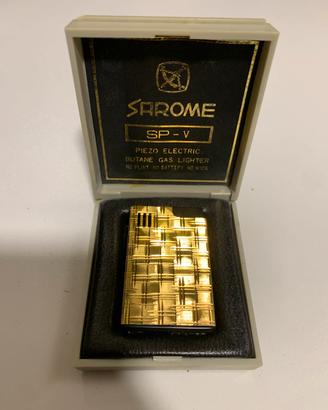 Accendino dorato diplomat vintage