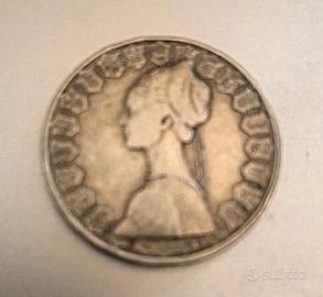 500 Lire Caravelle in argento.