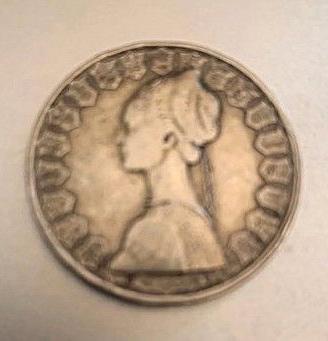 500 Lire Caravelle in argento.