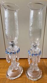 Coppia Candelieri Saint-Louis France “Dauphins”