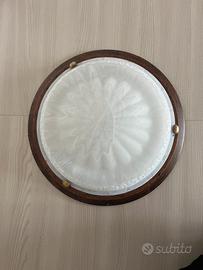 Plafoniera in vetro