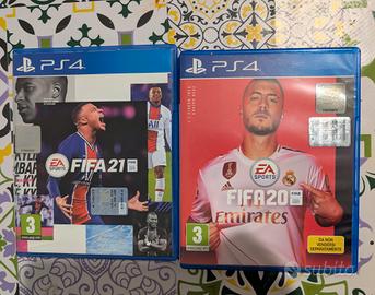 Fifa 21 e Fifa 20 per PlayStation 4