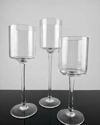 Calici porta candele ideali per matrimonio
