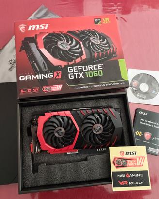 MSI GeForce GTX 1060 Gaming X 6GB GDDR5