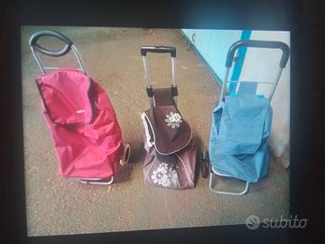 3 CARRELLI PORTASPESA