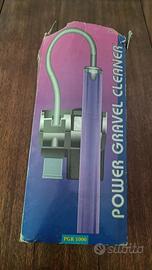 Aspirarifiuti Elettrico per Fondo Acquario PGR1000