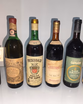 VINI 6 BOTTIGLE DA COLLEZIONE