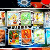 Lotto 10 carte Pokemon rare e ultra rare 