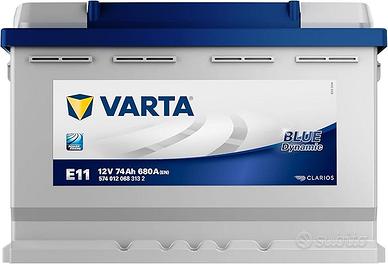 Varta E11 Batteria avviamento 5740120683132 12V 74