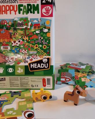 Gioco Puzzle Happy Farm Headu