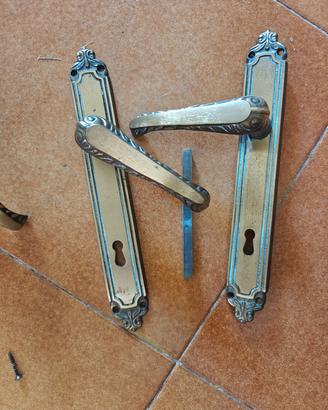 maniglie porta in ottone x7